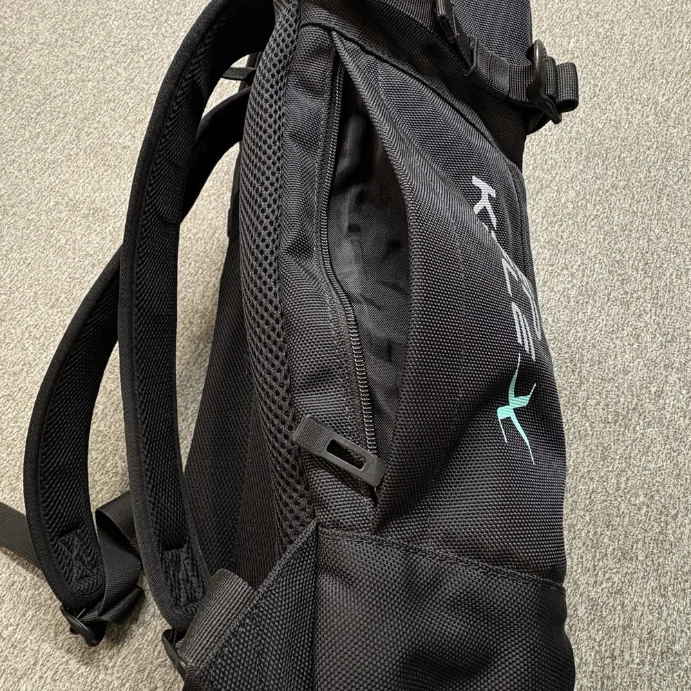 KAPPA Laptop‎ Backpack Blue Black Y2K Strap School College Skate